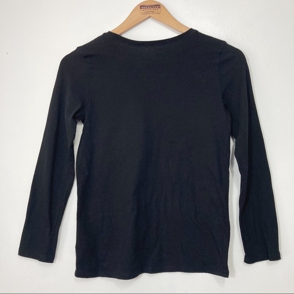 The Children's Place Girls Black Crewneck Halloween T-Shirt Size L (10-12) - Picture 6 of 11